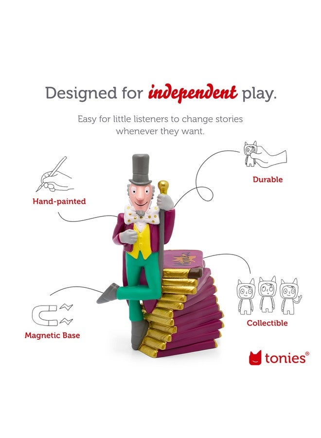 Tonies Tonies Willy Wonka Audio Toy Figurine from Roald Dahl's Charlie and The Chocolate Factory  - Image 3