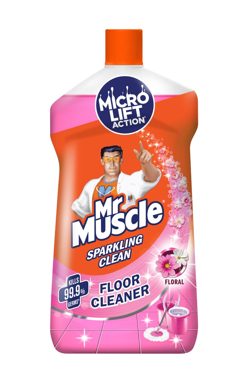 Mr Muscle Mr. Muscle Floor Cleaner - Floral Perfection, 1L Bottle - Image 1