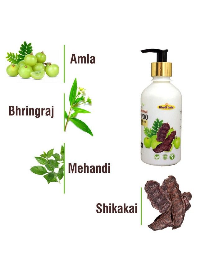 Meghdoot Amla And Shikakai Shampoo 300Ml Enriched With Extracts Of Neem And Bhringraj For Oily Dandruff Hair Loss And Healthy Scalp New Improved Deep Cleaning For Root To Tip (Pack Of 1) - Image 5