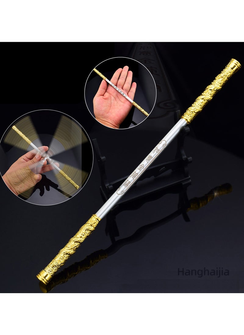 Hanghaijia Black Myth WuKong Props Ruyi Golden Cudgel ,Pilgrimage to The West Monkey King  22cm  Staff model  - Image 2