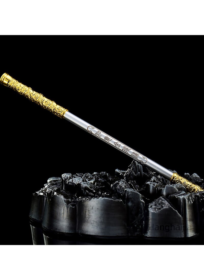 Hanghaijia Black Myth WuKong Props Ruyi Golden Cudgel ,Pilgrimage to The West Monkey King  22cm  Staff model  - Image 3