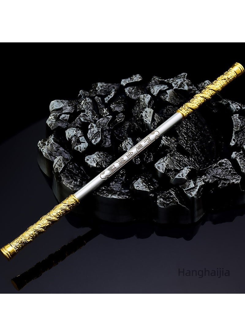 Hanghaijia Black Myth WuKong Props Ruyi Golden Cudgel ,Pilgrimage to The West Monkey King  22cm  Staff model  - Image 4
