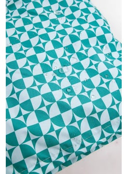 Gold Class Kidswear Geometric Shape Printed Drawstring Lined Boys Swim Shorts  - Image 3