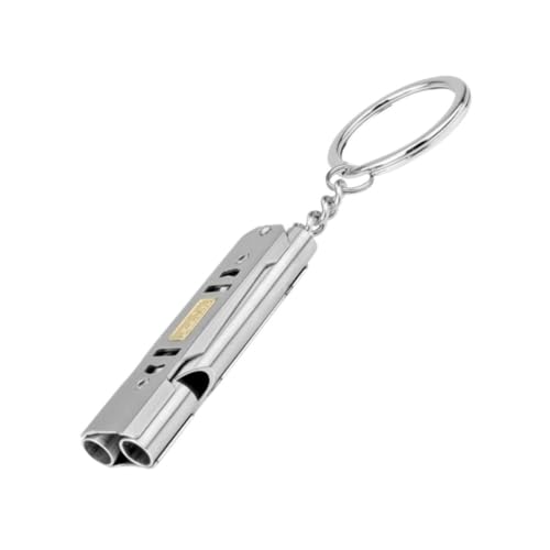 Fenix NW20 Emergency Lifesaving Stainless Steel Whistle (2016 Version) 120 Decibels Sound High Output 30% Saving Strength Whistle 3.4 Khz - Image 1