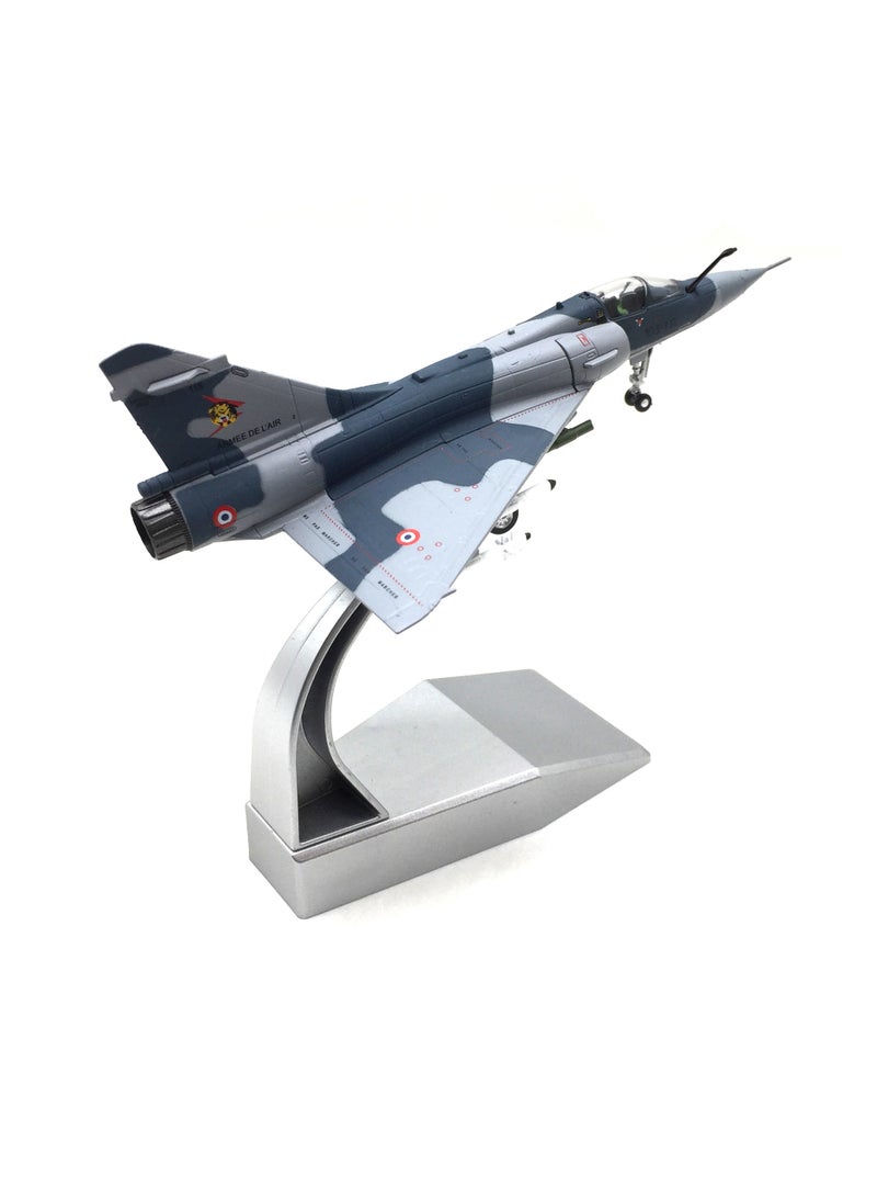 general Alloy fighter model, 1:100 France Mirage 2000 fighter model, die cast fighter collector model, aircraft military decoration scale party gift - Image 2