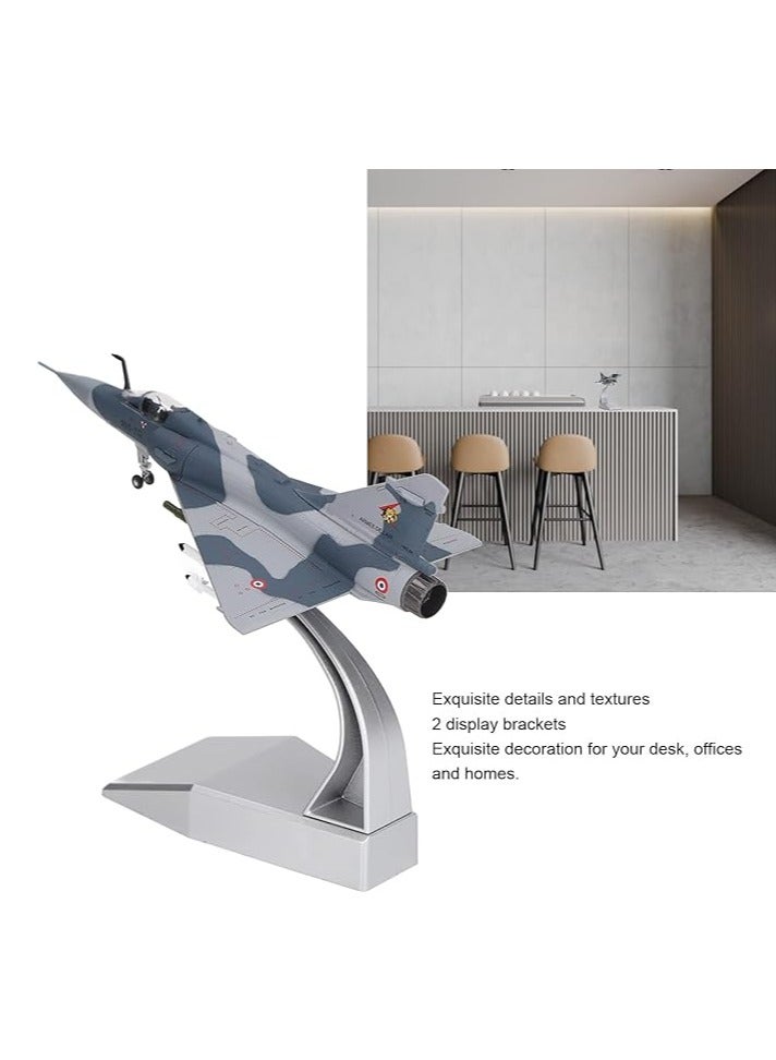general Alloy fighter model, 1:100 France Mirage 2000 fighter model, die cast fighter collector model, aircraft military decoration scale party gift - Image 4