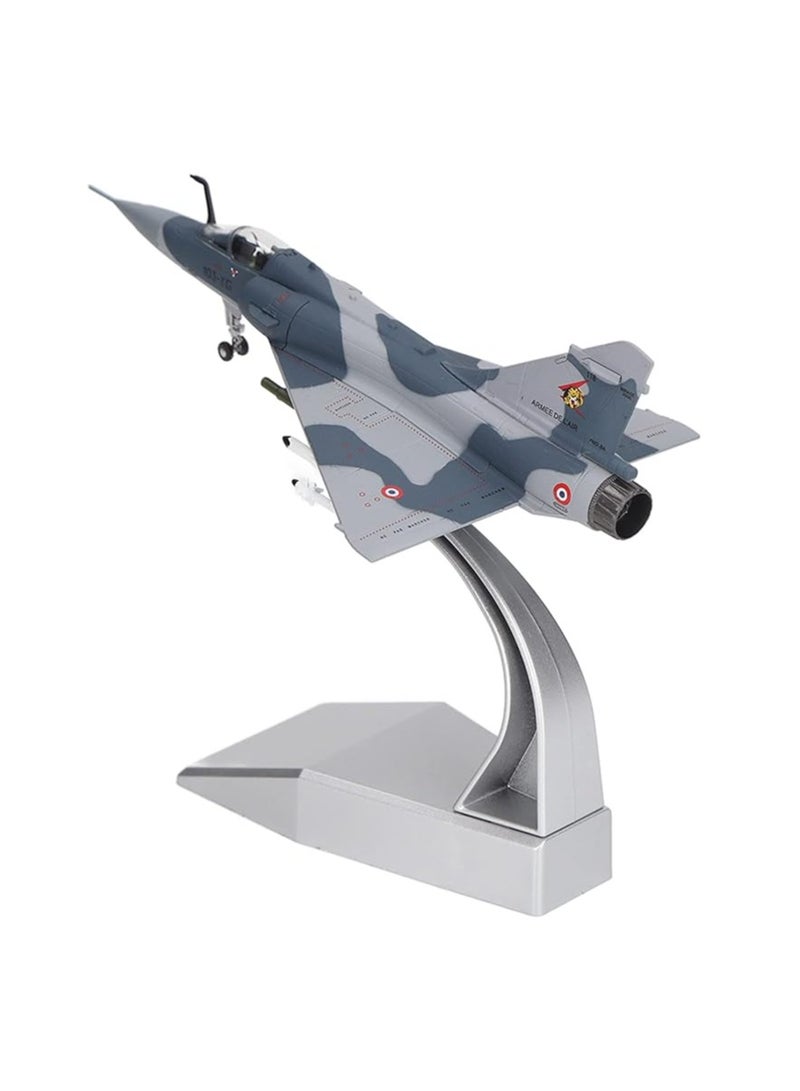 general Alloy fighter model, 1:100 France Mirage 2000 fighter model, die cast fighter collector model, aircraft military decoration scale party gift - Image 1