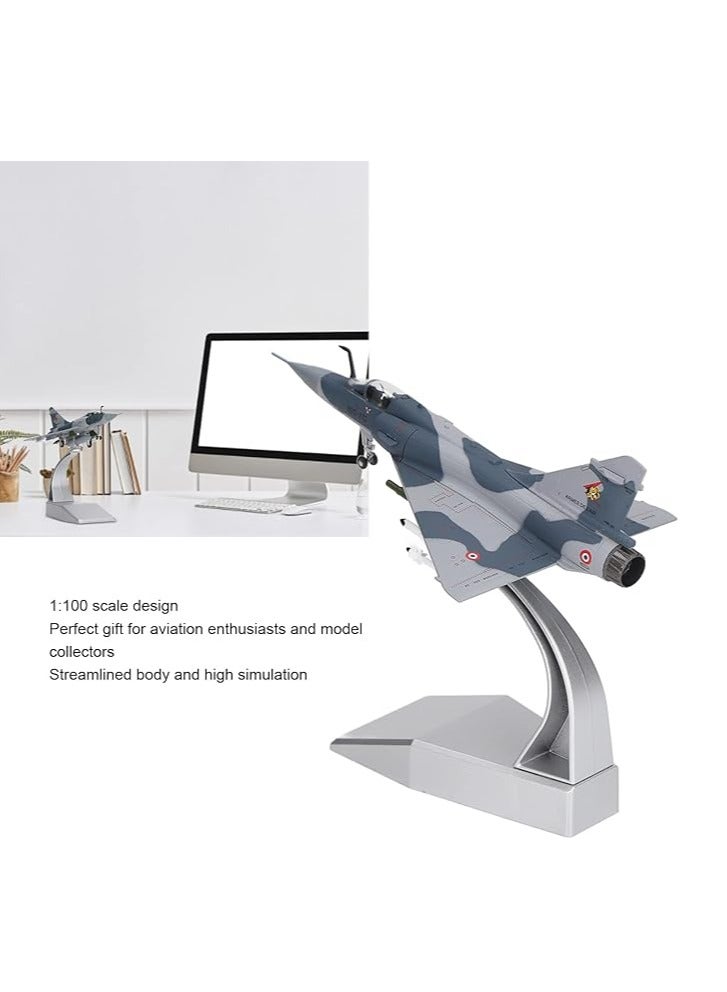 general Alloy fighter model, 1:100 France Mirage 2000 fighter model, die cast fighter collector model, aircraft military decoration scale party gift - Image 3