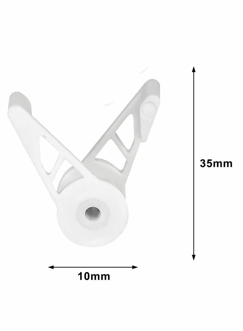 SOLARAE Plant Branch Bender, 360° Adjustable Training Stem Support Clip Garden Tool for Tomato Branches, Bonsai Styling, (30pcs, White) - Image 5