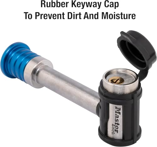 Master Lock 1480DAT Stainless Steel Receiver Lock for 5/8 in. Receiver Hole - Image 2