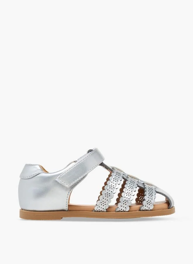 جونيورز Girls Hook & Loop Sandals