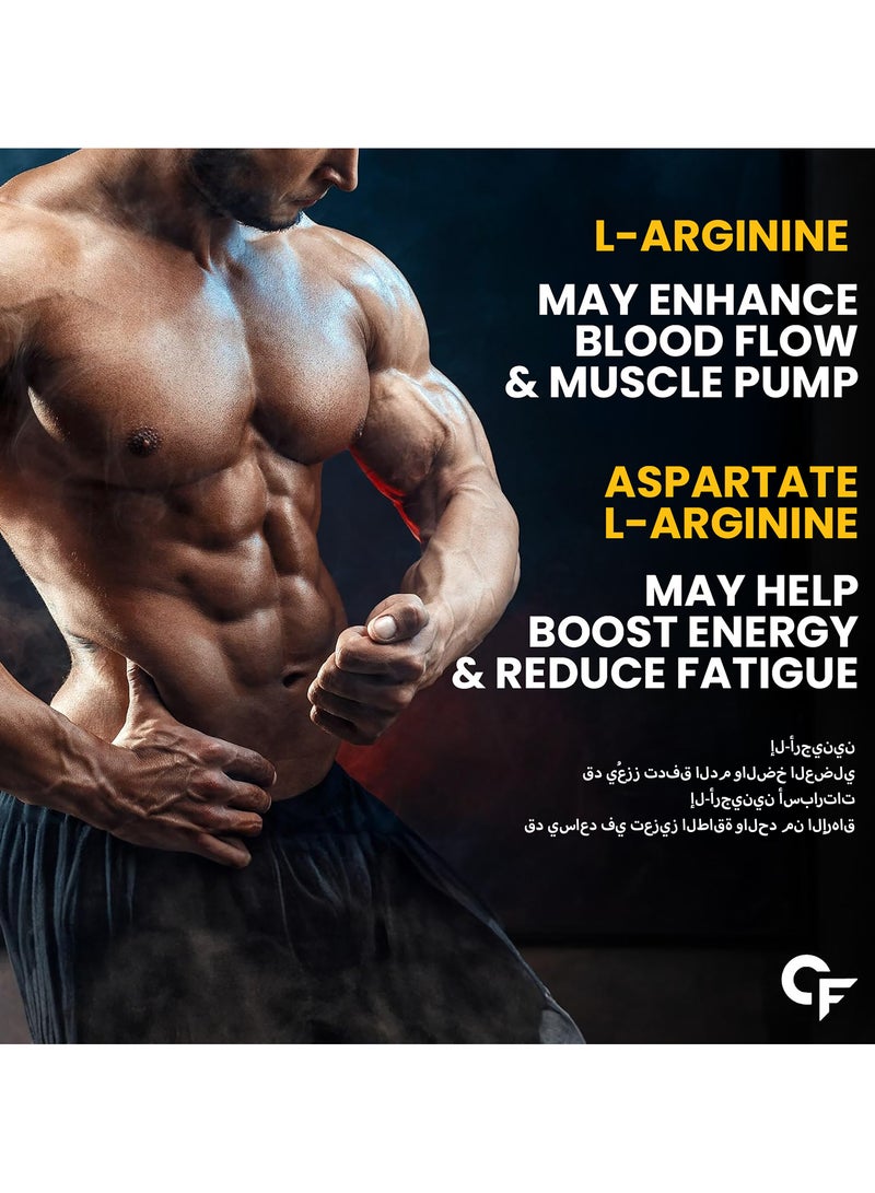 Carbamide Forte L Arginine Powder Supplement 3000mg | Pre-workout for men & women | L Arginine Supplement| Beet Root Powder - AlpMango- 90g - Image 3