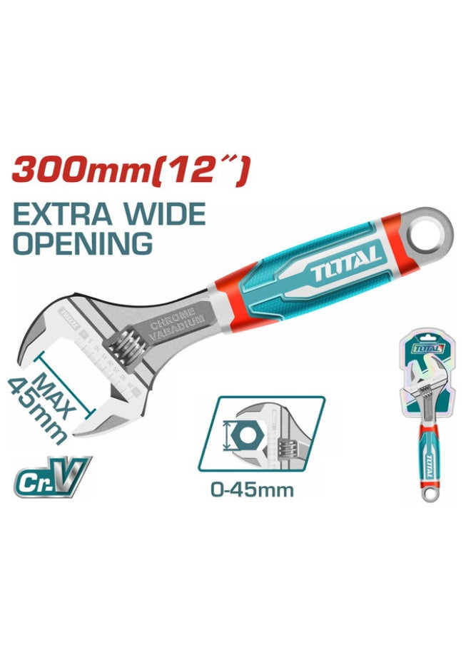 توتال - مفتاح فرنساوي 12 بوصه يد كاوتش THT101126 - Image 1