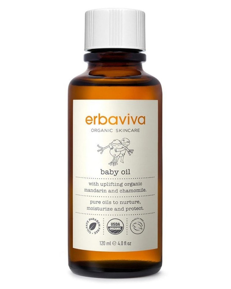 erbaviva Baby Oil, 4 Fl Oz - Image 1