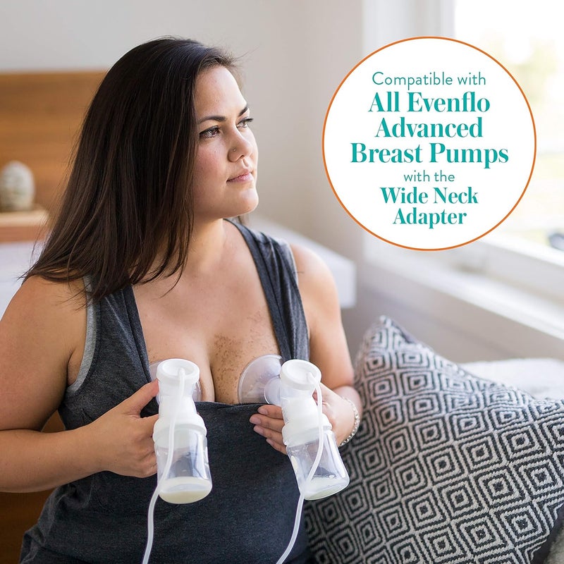 evenflo Feeding Premium Proflo Venting Balance Plus Wide Neck Baby, Newborn and Infant Bottles - Developed by Pediatric Feeding Specialists - 5 Ounce (Pack of 6) - Image 5
