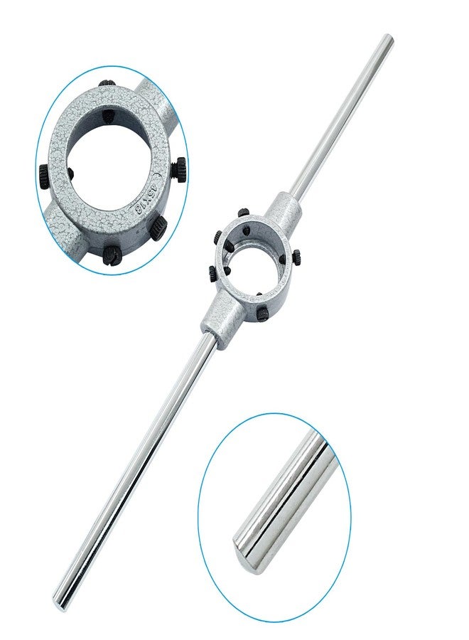 Bivethoi Round Die Stock Handle Wrench, M16-M20 Metric Round Die Holder for 45mm/1-3/4 Inch OD Round Die - Image 5