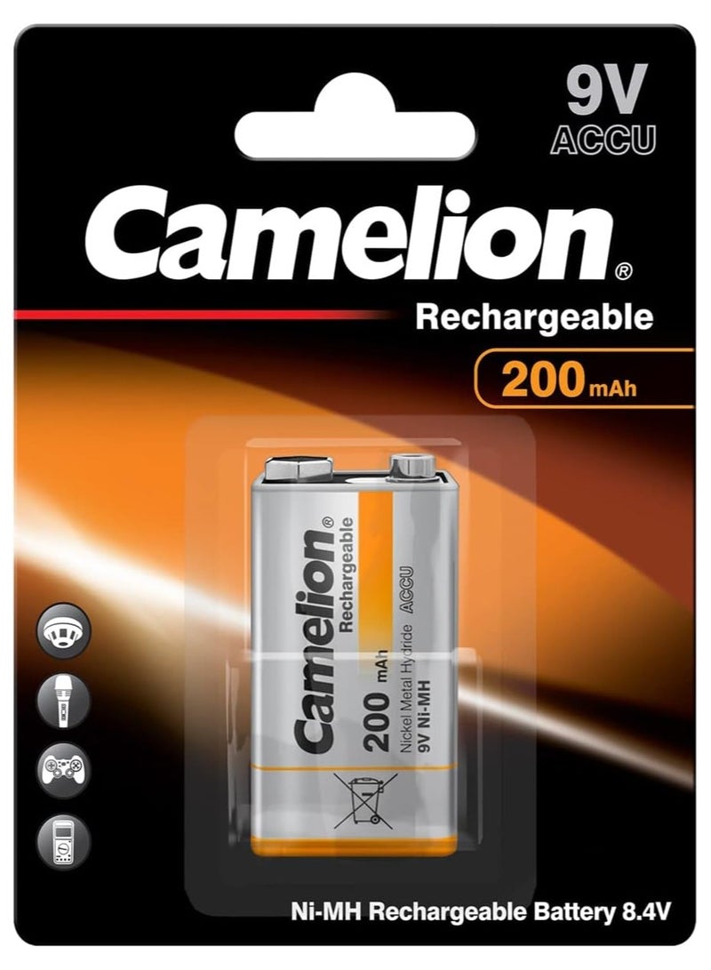 Camelion Camelion 17025122 Akku (NiMH, 9 Volt Block, 250 mAh, 1er) 12 Packs - Image 2