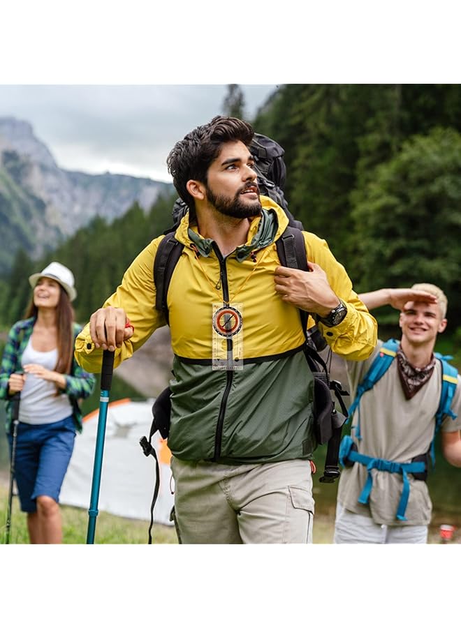 إكسفور بوصلة رينجر المحمولة، بوصلة الكشافة، بوصلة الملاحة للمشي لمسافات طويلة، مناسبة لقراءة خريطة الرحلات الاستكشافية، الملاحة، التوجيه والبقاء على قيد الحياة - Image 2