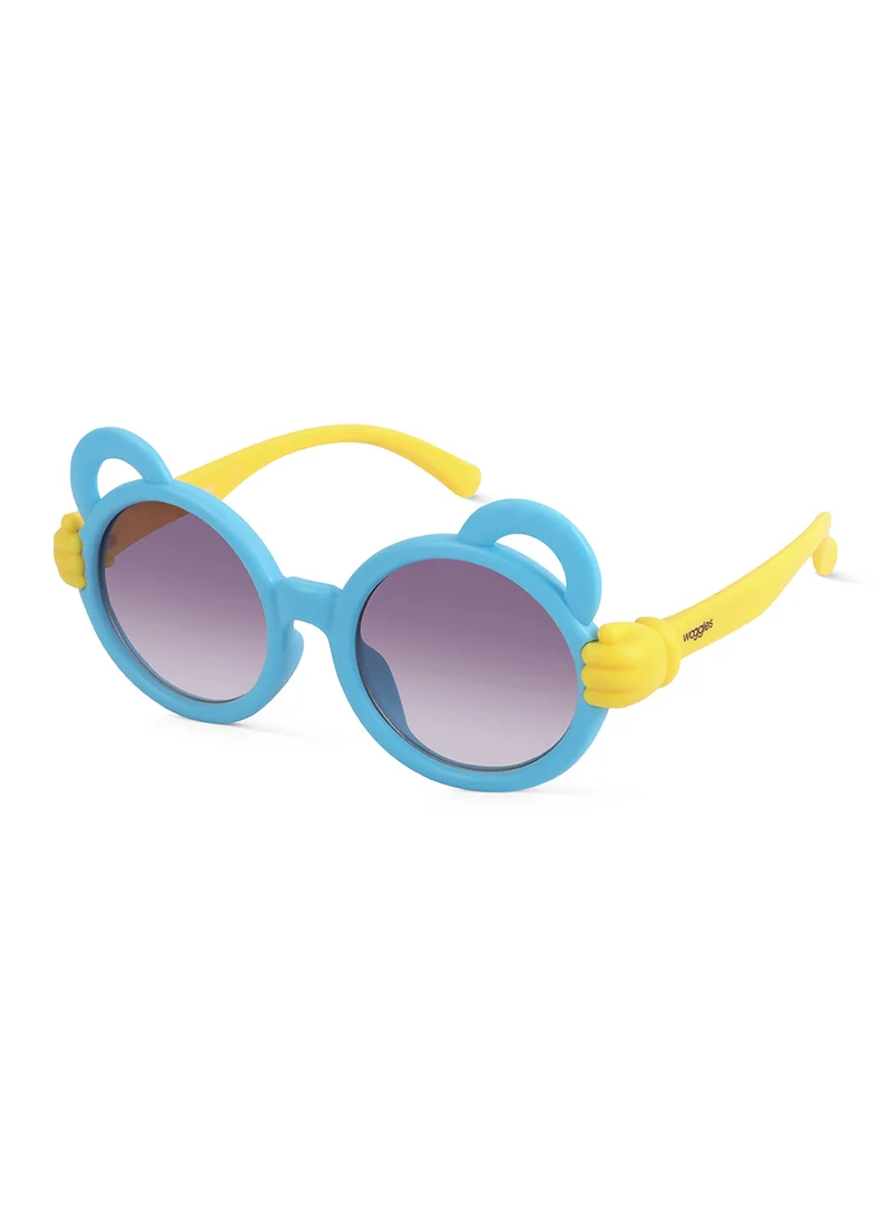 Woggles Sunbuddies Blue Round Kids Sunglasses