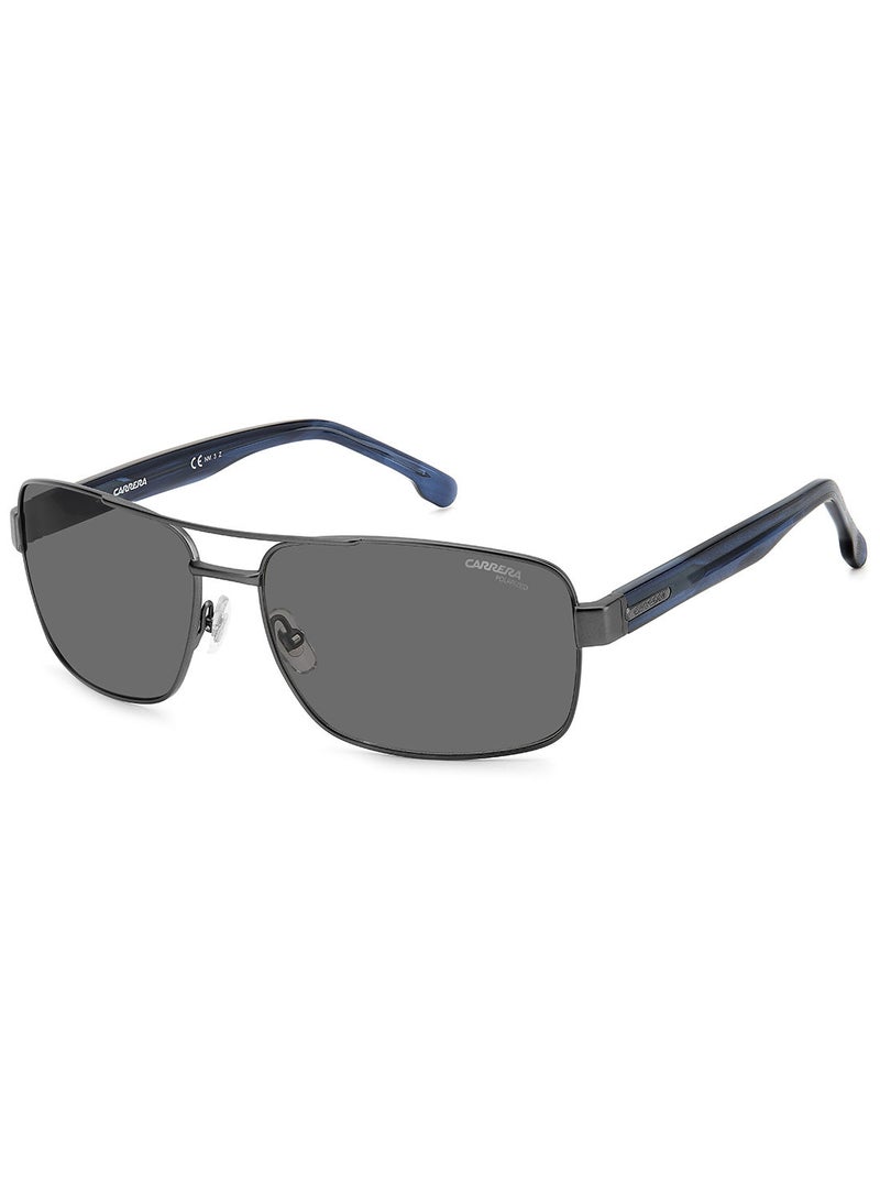 Carrera Men's UV Protection Rectangular Sunglasses - Carrera 8063/S Matte Dark Ruthen 61 - Lens Size: 61 Mm - Image 1