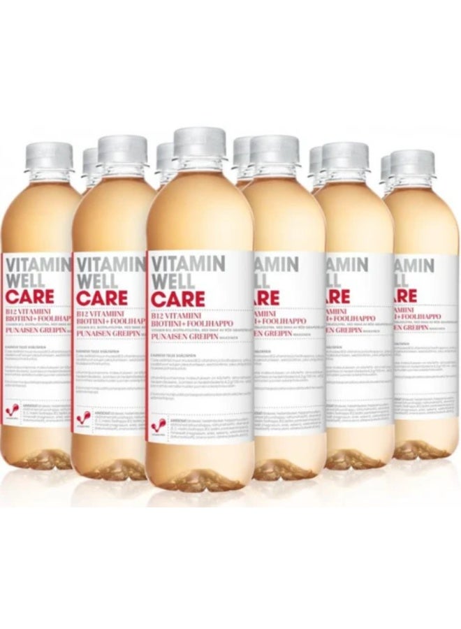 فيتامين ويل شراب فيتامين كير جريب فروت أحمر 500 مل عبوة من 12 قطعة - Image 4