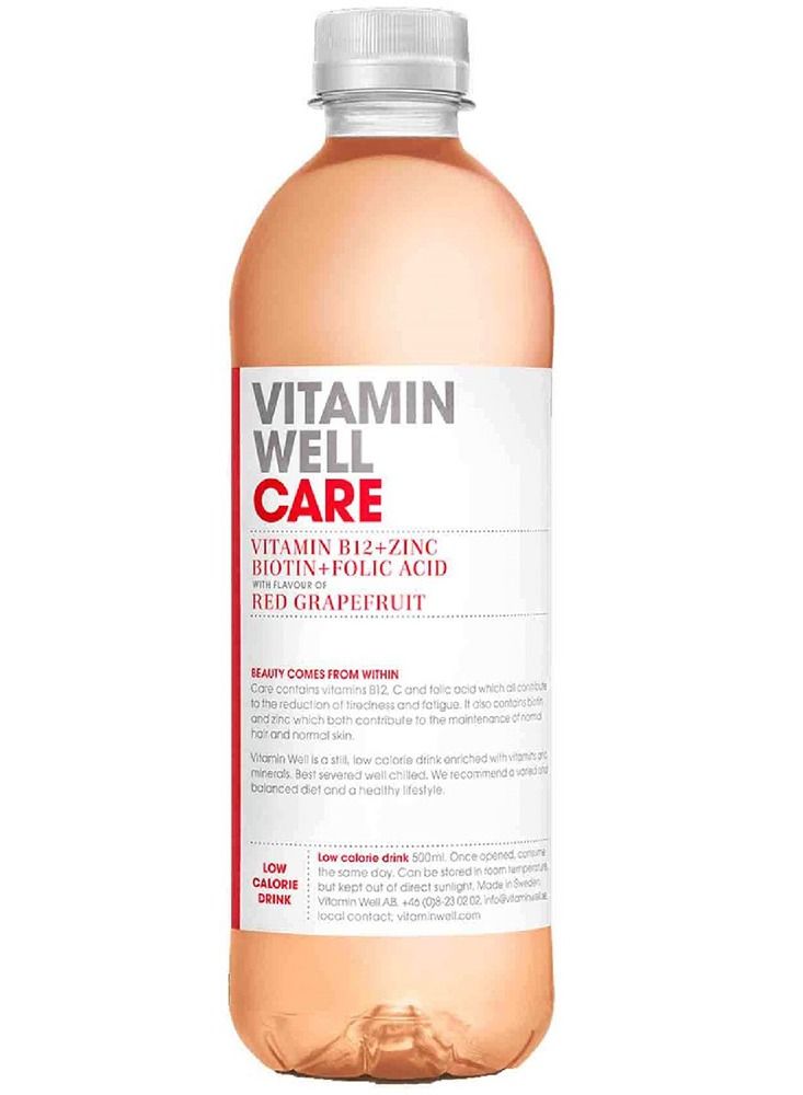 فيتامين ويل شراب فيتامين كير جريب فروت أحمر 500 مل عبوة من 12 قطعة - Image 2