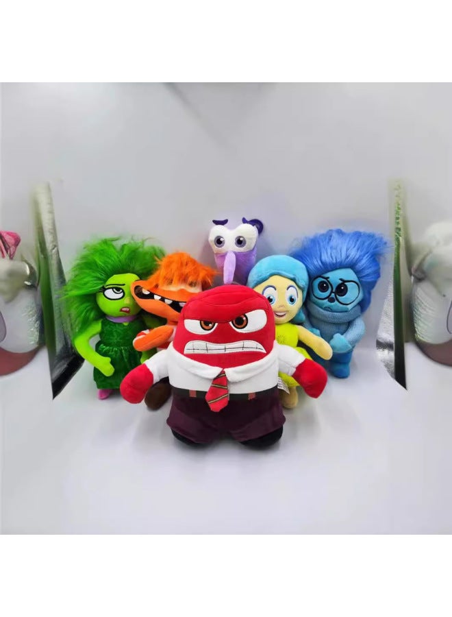 Product Mind Secret Service Team Doll Inside Out Plush Toy Expression Doll Direct Explosions-Color:Anger 21cm 160g-Height:Ordinary Packing - Image 2