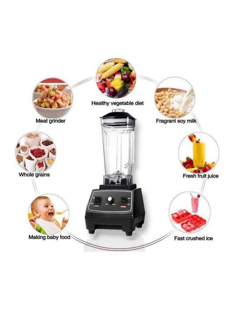 SilverCrest SILVER CREST 4500W Heavy Duty Commercial Grade Blender SC-1589 Multicolor- Single Jar - Image 4