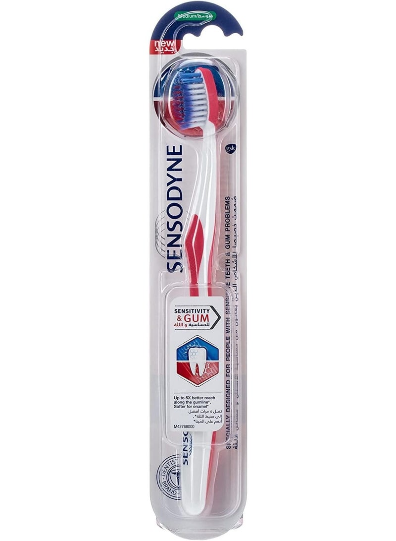 Sensodyne Soft Toothbrush Sensitivity&Gum Toothbrush (Packaging may vary) - Image 1
