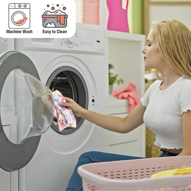 PandaEar Baby Seat Cover Compatible with Bumbo Seat Removable Floor Soft Seat Cover for Boys  Girls Breathable  AntiSlip Machine Washable Pink - Image 5