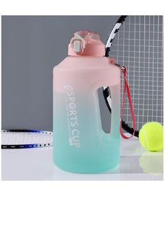 1.5L Motivational Water Bottle with Time Marker Reusable & BPA Free for  Sports