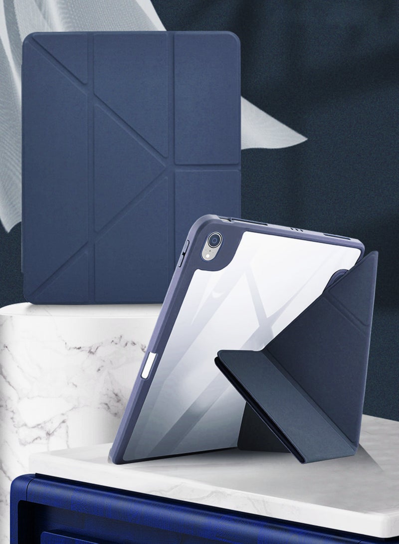 ULHYC Case for iPad (A16) 11th 11 inch 2025 Gen iPad 11 Case/Case For iPad 10th Gen Case 2022 iPad 10 Case Slim Stand Soft Clear Transparent Shell Back with Pencil Holder Smart Cover for 11" iPad 11th 2025/10.9"iPad 10th Gen 2022 - Image 2