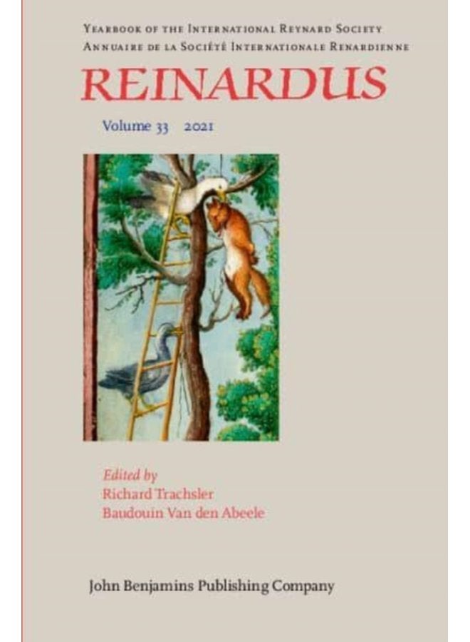 Reinardus Yearbook of the International Reynard Society Volume 33 2021 33 - Paperback