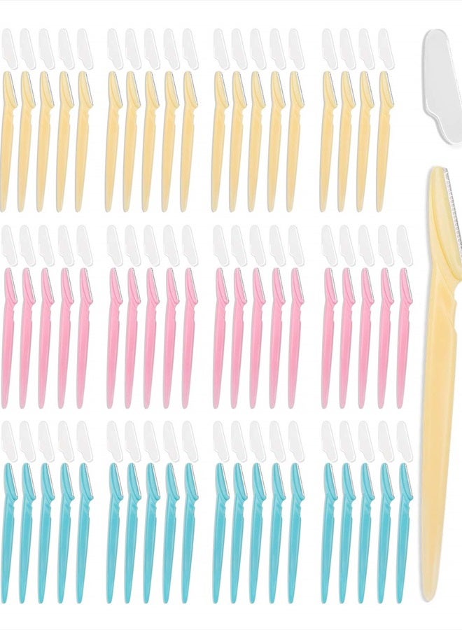 MoHern Eyebrow Razor for Women, 60 Pcs Dermaplaning Razor for Women Face, Multipurpose Face Razors for Women and Men by MoHern - Image 1