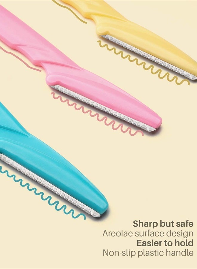 MoHern Eyebrow Razor for Women, 60 Pcs Dermaplaning Razor for Women Face, Multipurpose Face Razors for Women and Men by MoHern - Image 3