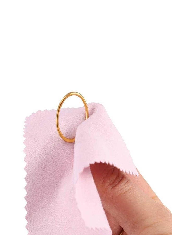 UCCKEYI Anti-Tarnish Silver Polishing Cleaning Cloth Cleaner Platinum Jewelry (Light Blue 200PCS - Image 4