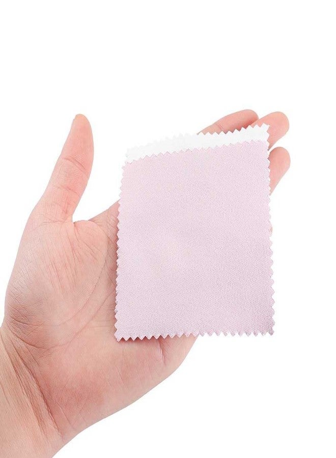 UCCKEYI Anti-Tarnish Silver Polishing Cleaning Cloth Cleaner Platinum Jewelry (Light Blue 200PCS - Image 5