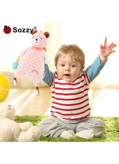 Generic Sozy Newborn Grasping Exercise Educational Soothing Towel Soothing Plush Doll Baby Toy Educational 0-1 Years Old-Color:Cute Animal Soothing Towel A Small Elephant  - Image 3