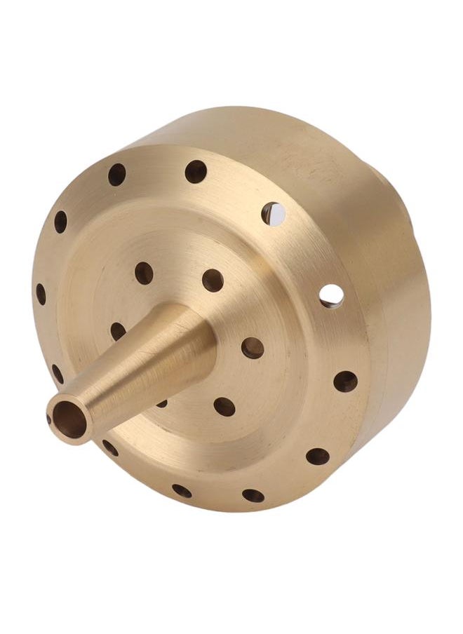 Water Fountain Nozzle Brass Fountain Nozzle Column Sprinkler Spray Head for Garden Pond Bring Beautiful Visual Effects G3/4in