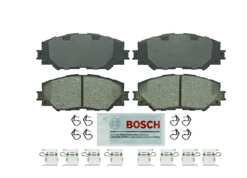 BOSCH BE1210H Blue Ceramic Disc Brake Pad Set With Hardware - Compatible With Select Lexus HS250h; Pontiac Vibe; Scion xB, xD; Toyota Corolla, Matrix, Prius V, RAV4; FRONT - Image 5