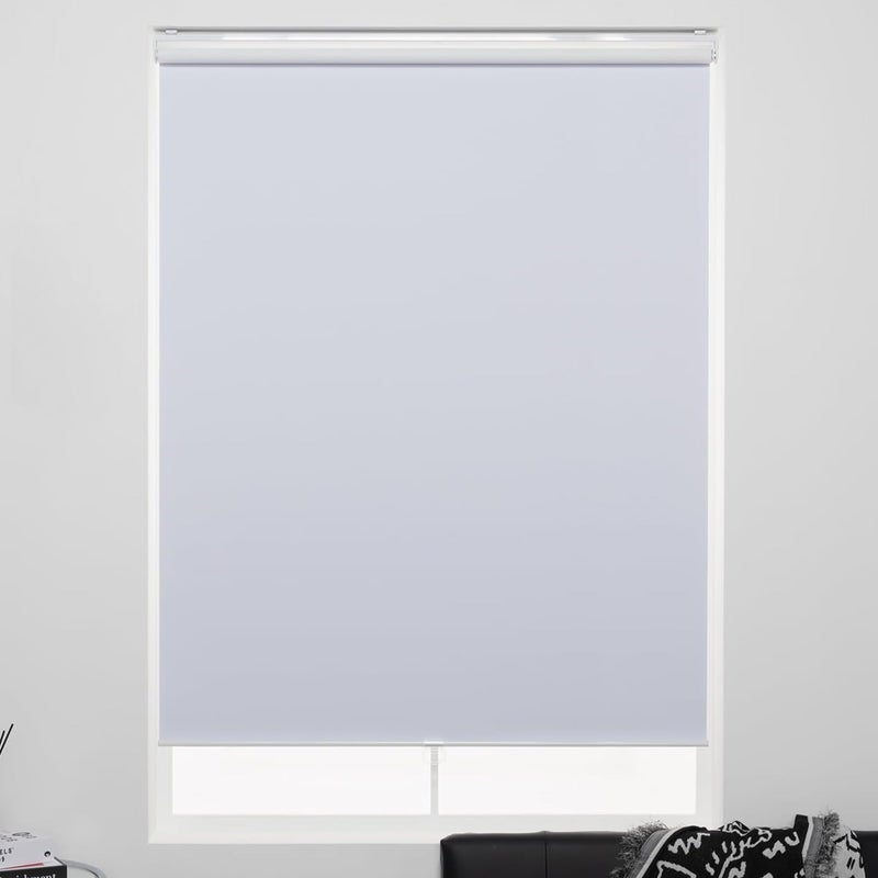 KALYSIE Roller Shades Cordless 100 Blackout Blinds for Windows and Doors Pull Down Room Darkening Window Shades Easy to Install for Home and Office White 75 Inches High 23 Inches Width