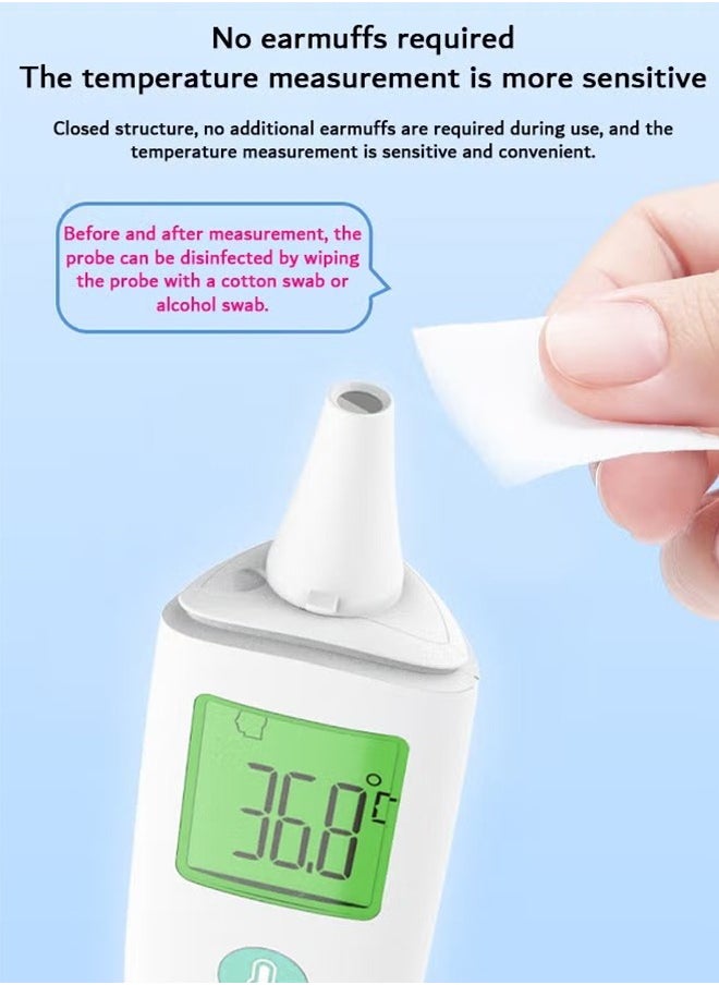 Non-Contact Forehead and Ear Thermometer, Baby Infrared Digital Thermometer, Fever Alarm Function and Memory Functions - pzsku/ZCDE7CB47C8DE64D7129DZ/45/_/1730958984/35221619-1687-4a85-afe8-7afbe54591a7