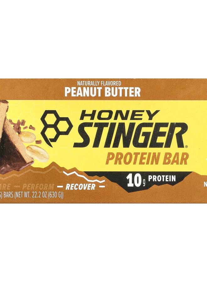 Honey Stinger Protein Bar Peanut Butta 15 Bars 1.5 oz (42 g) Each
