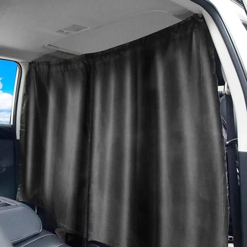 Car Rear Seat Side Window Sunshade, Blackout Curtain for Vehicle Privacy and UV Protection - Image 3