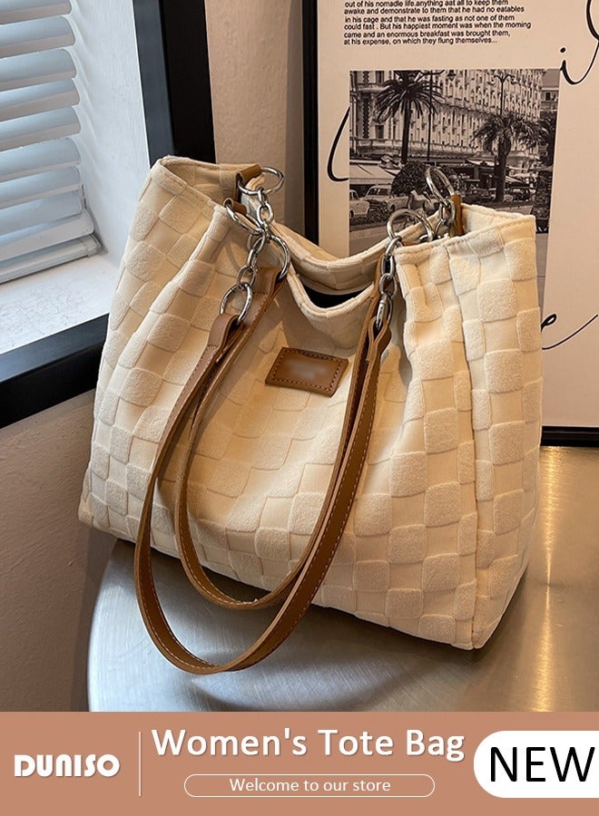 DUNISO Women's Shoulder Tote Bag Handbag For Women Large Capacity Bucket Bag Fashionable Travel Messenger Shoulder Bag for Ladies Girls College Students  - Image 1
