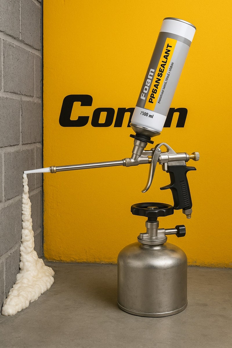 Conan Professional PU Foam Gun – Stainless Steel – Model COPG810 - Image 2