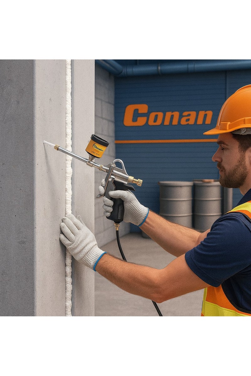 Conan Professional PU Foam Gun – Stainless Steel – Model COPG810 - Image 3