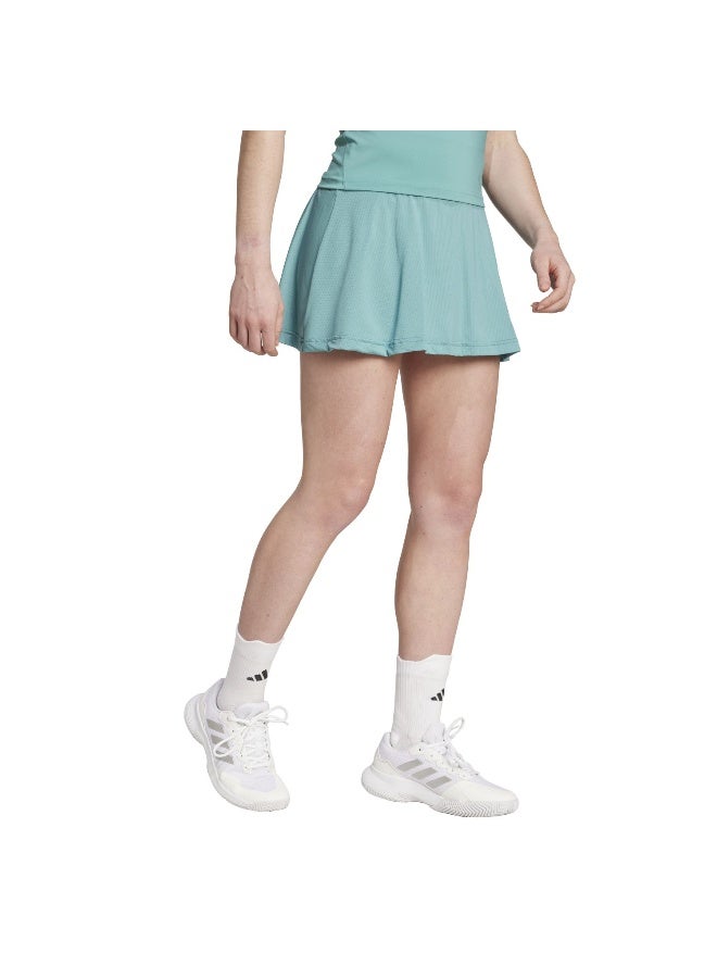 adidas تنورة أديداس كلوب فيروزي للنساء - Image 4