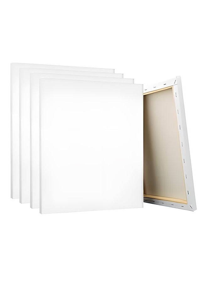 Cotton Artist Canvas Board, Stretched White Blank Canvas, High Tension and Easy to Draw  - Image 1