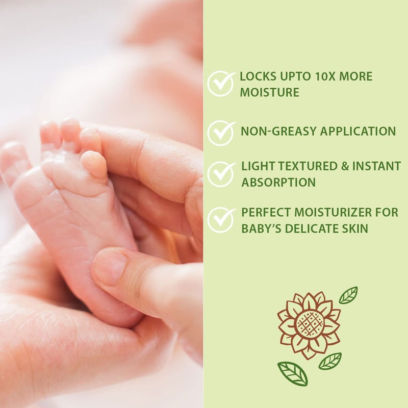 WBM Care Baby Oil  Moisturizing Baby Massage Oil  Mineral OilFree with 100 Natural Ingredients and Vitamin E  10 oz for gentle care and nourishment - Image 4